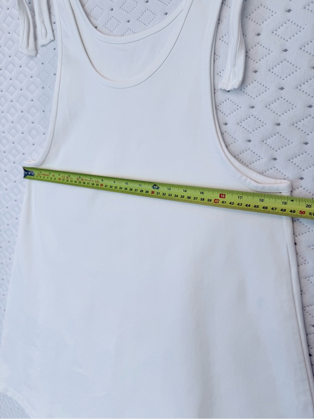 COS White Tie-Shoulder Tank - Picture 4 of 6